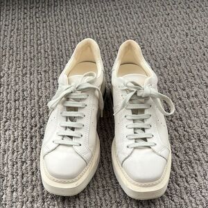 Paloma Barcelo Cream Sneakers